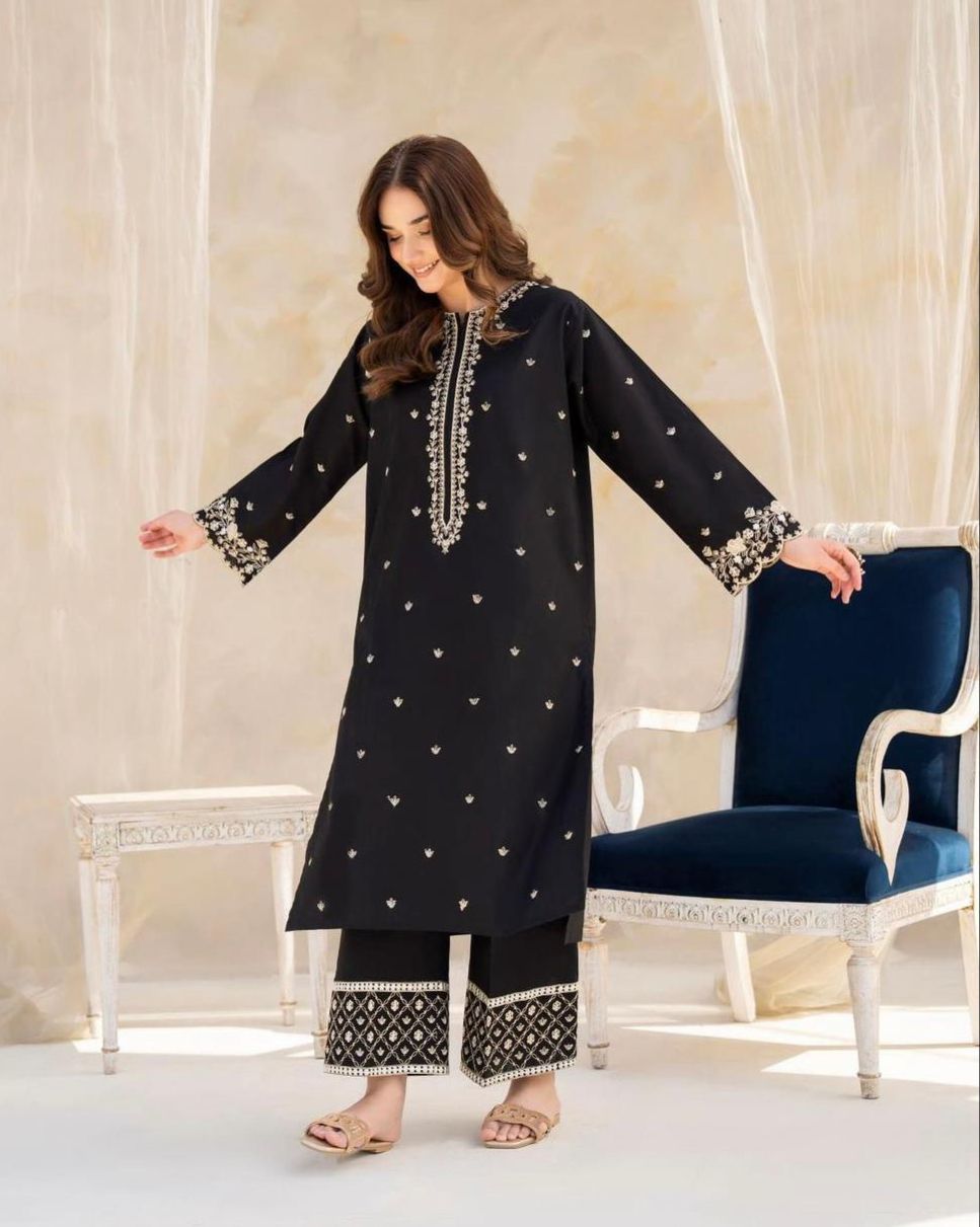 Tehzeeb Embroidery 2pc Stitched