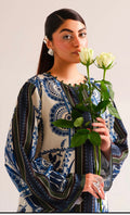 Silk Floral Plazo 2pc