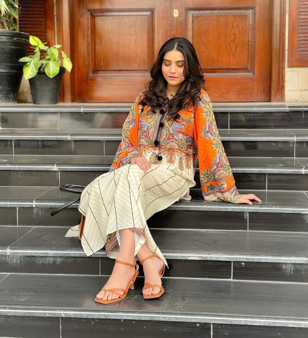 HIRA CO-ORD DIGITAL PRINTED 2PC