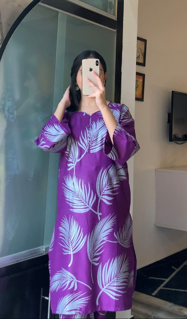 BIG LEAF PRINT