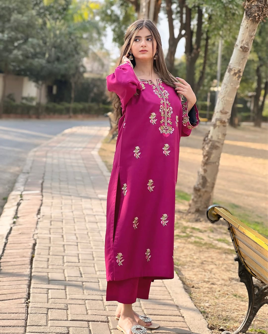 AANGAN EMB LONG LENGHT
