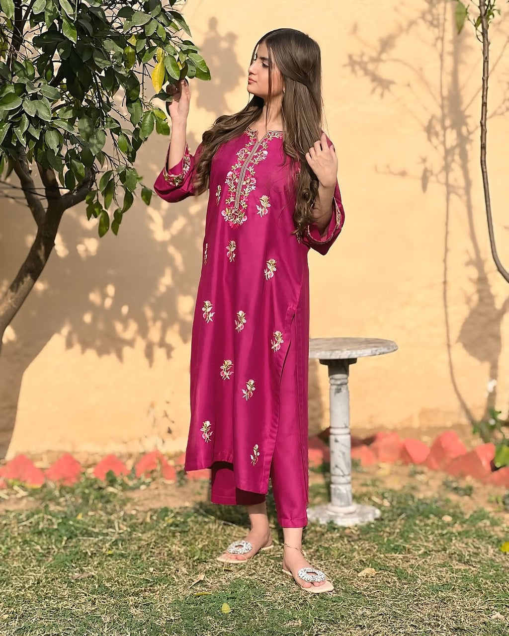 AANGAN EMB LONG LENGHT