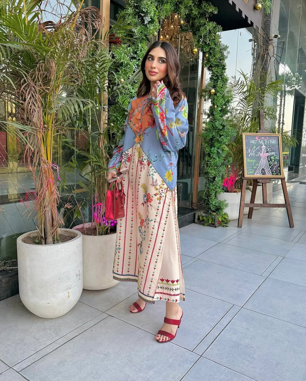 SUNSET BLOOM CO-ORD 2PC
